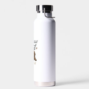 Bouteille D'eau La vie de papa Terre-Neuve est rude Vintage T-shir