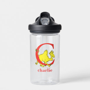 Bouteille D'eau L'ABC de Dr Seuss : Lettre C - Blanc Ajoutez vot