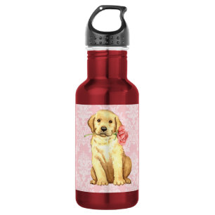 Bouteille D'eau Laboratoire Jaune Rose Valentine