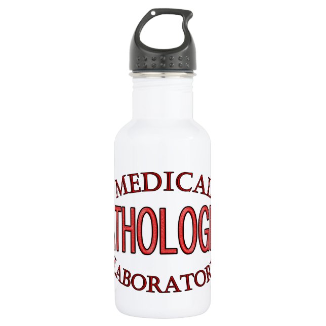 BOUTEILLE D'EAU LABORATOIRE MÉDICALE DE PATHOLOGISTE DE (Devant)