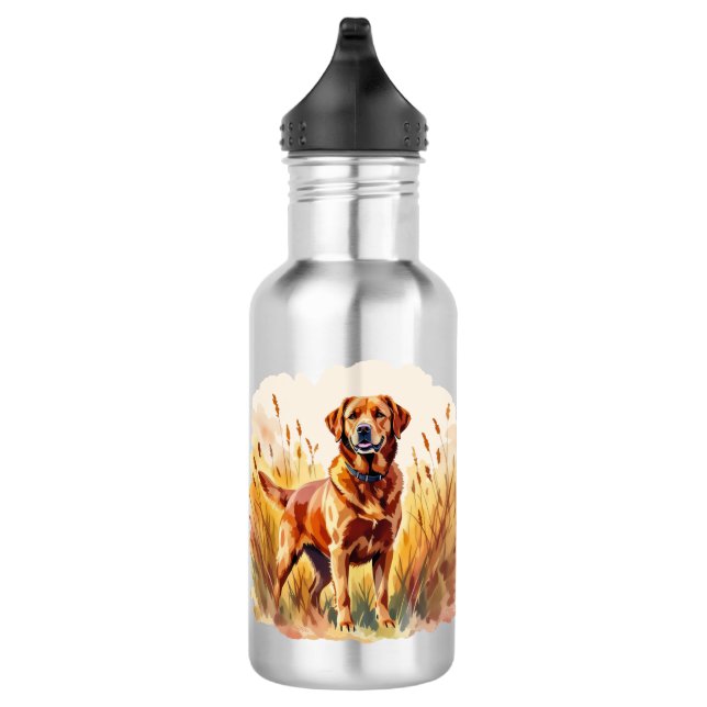 Bouteille D'eau Labrador Retriever Fox Red Chien (Droite)