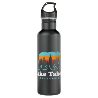 Bouteille D'eau Lac Tahoe California Bear Mountains Randonnée Pull