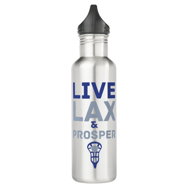 Bouteille D'eau Lacrosse Live LAX et Prosper (Gauche)