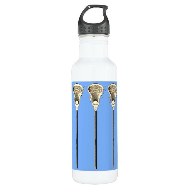 Bouteille D'eau Lacrosse Player Stainless Steel Water Bottle (Devant)