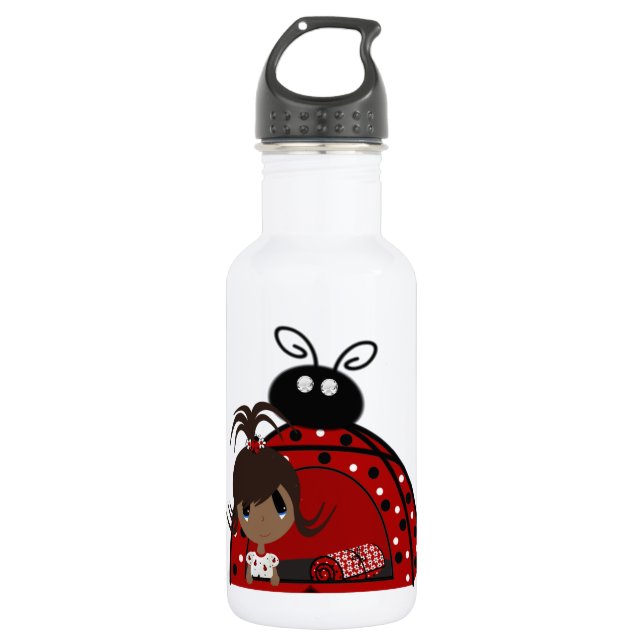 Bouteille D'eau Ladybug DiamondEye Bouteille-Works 32 oz (Devant)