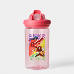 Bouteille D'eau Ladybug & Rena Rouge Ensemble plus fort