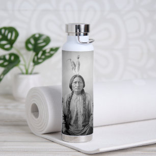 Bouteille D'eau Lakota Leader assis Bull Amérindien