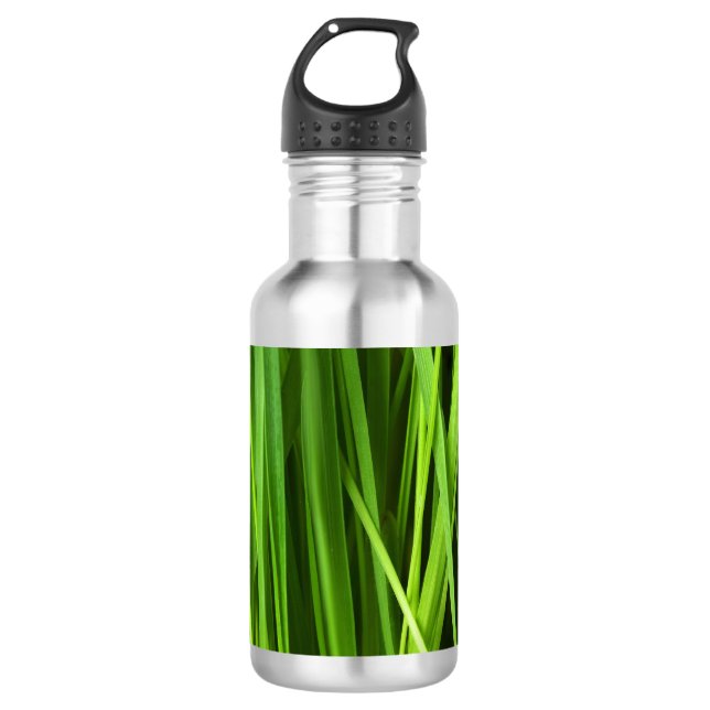 Bouteille D'eau Lames d'herbe (Devant)