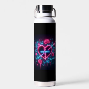 Bouteille D'eau L'amour de la Saint Valentin fait mal au coeur de