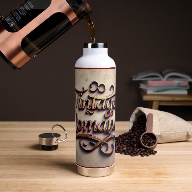 Bouteille D'eau "L'amour éternel" (Café)
