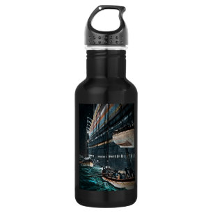 Bouteille D'eau Lancement titanique de RMS des canots de sauvetage