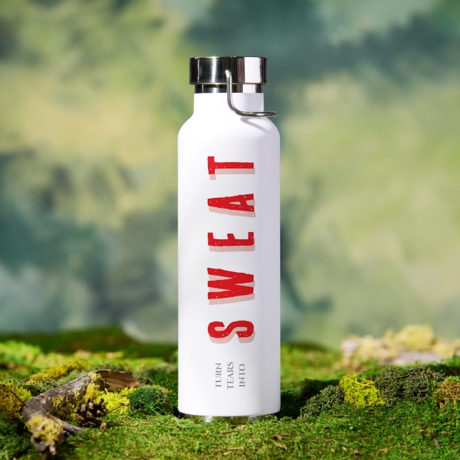 Bouteille D'eau Larmes en sueur (Extérieur (pivotée))