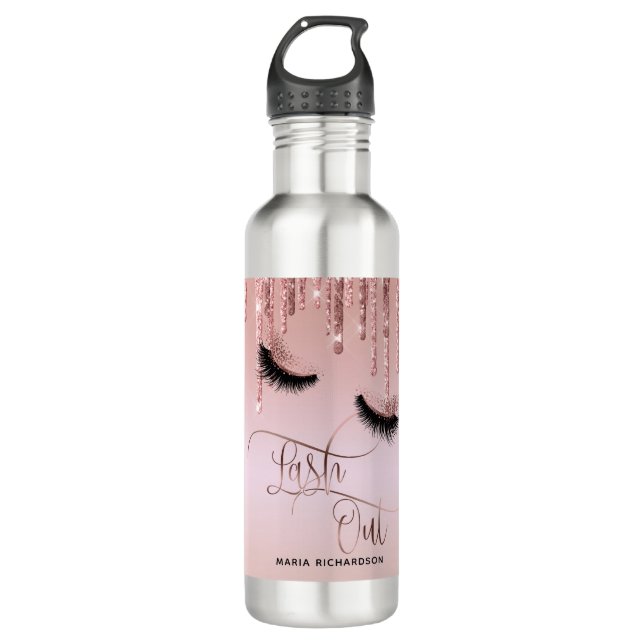 Bouteille D'eau Lash Out Maquillage Eyebrow Eyes Lashes gouttes d' (Devant)