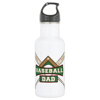 Bouteille D'eau Le baseball papa 32 oz.