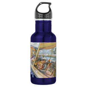 Bouteille D'eau Le côté ensoleillé de la folie