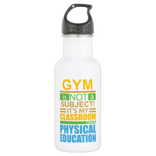 Bouteille D'eau Le gymnase n'est pas un sujet