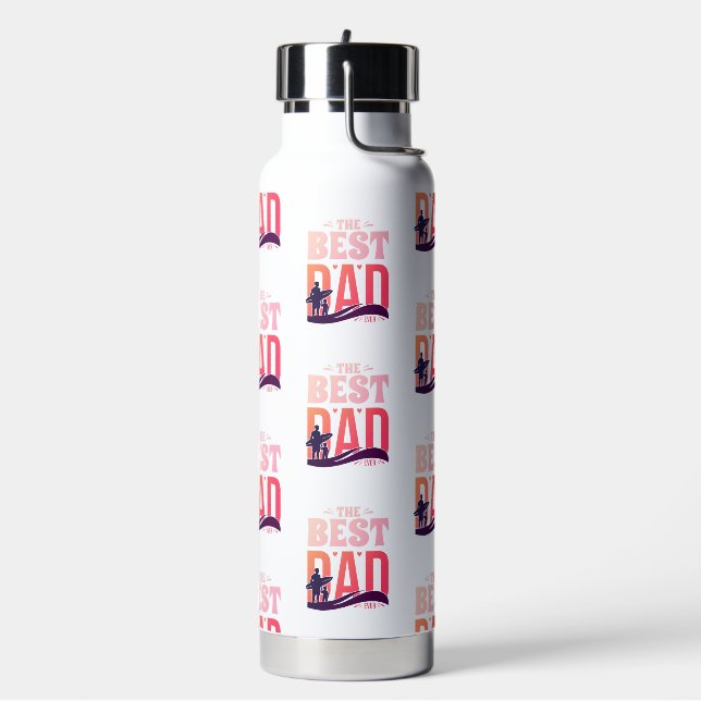 Bouteille D'eau Le Meilleur Papa du Monde (Gym)