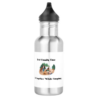 Bouteille D'eau Le meilleur temps en famille est ensemble pendant