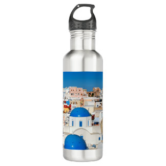 Bouteille D'eau Le merveilleux Oia à Santorin, Grèce