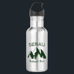 Bouteille D'eau Le Parc national de Denali<br><div class="desc">Denali se trouve au pied de la chaîne de l'Alaska et est la plus haute montagne d'Amérique du Nord.</div>