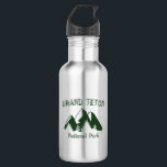 Bouteille D'eau Le Parc national de Grand Teton<br><div class="desc">C'est la chaîne de montagnes la plus emblématique d'Amérique. Le Grand Teton et les sommets environnants sont presque parfaits. Montre ton amour pour les Tétons !</div>
