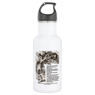 Bouteille D'eau Le pays des merveilles qui manière je dois aller