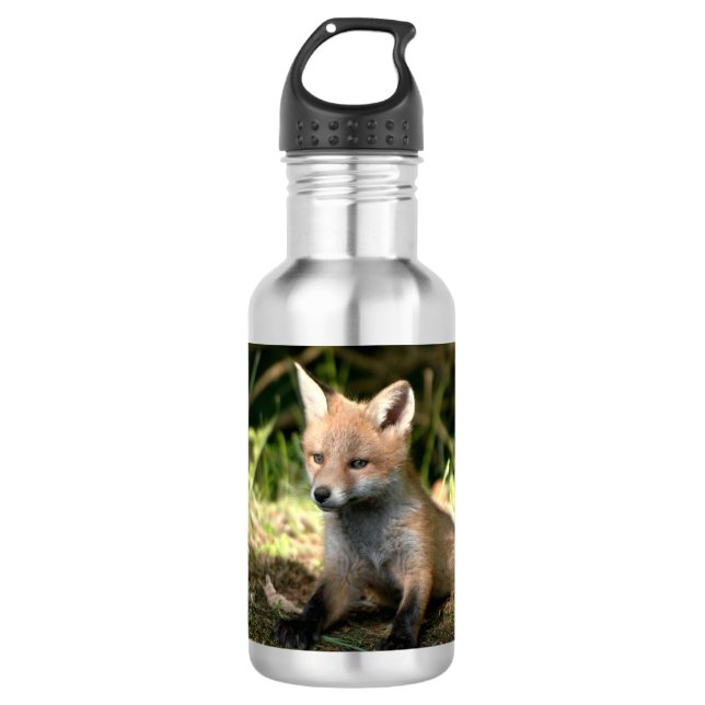 Bouteille D'eau Le Renard rouge de Little Cub (Devant)