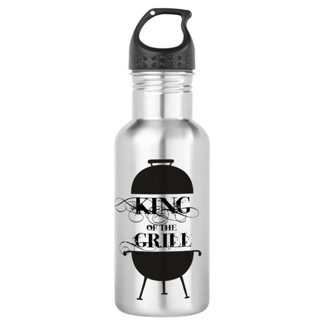 Bouteille D'eau Le Roi Du Grill (Devant)