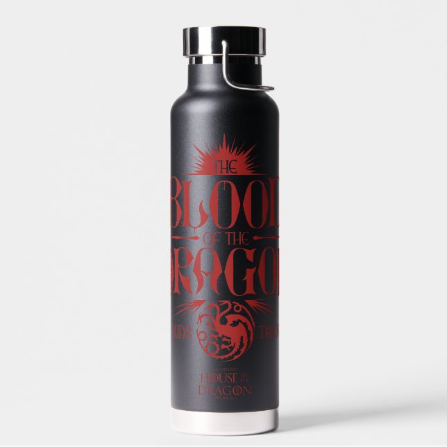Bouteille D'eau Le sang du dragon tourne épais (Gauche)