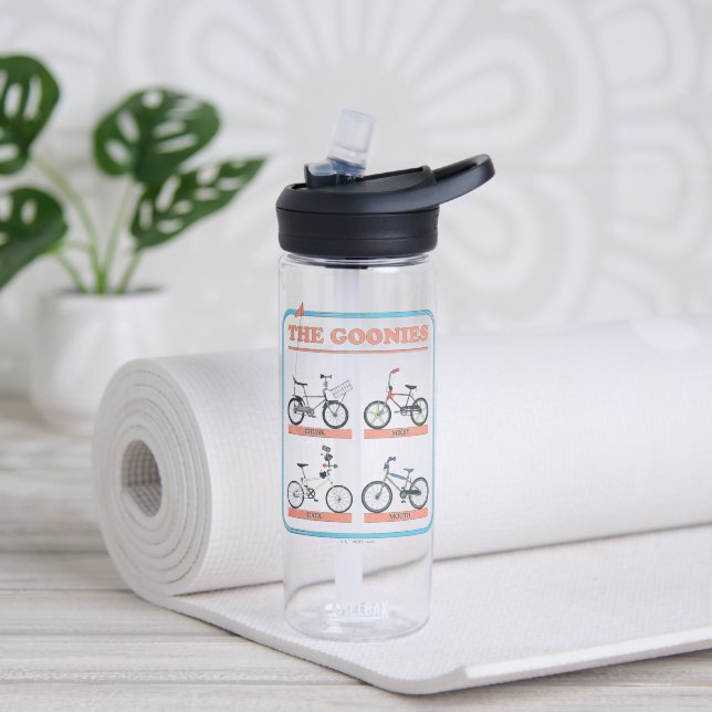 Bouteille D'eau Le tableau des vélos de Goonies (Yoga)