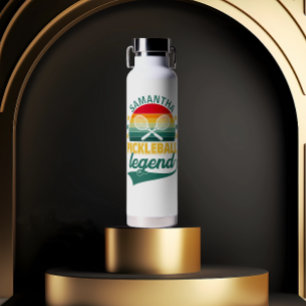 Bouteille D'eau Légende Monogramme Pickleball Pickleball