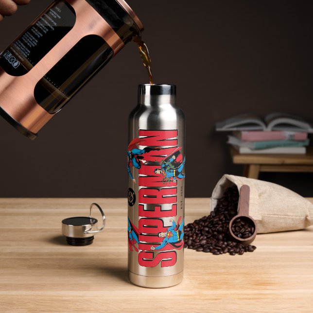 Bouteille D'eau Légendes de Superman pour toujours Graphique (Gym)