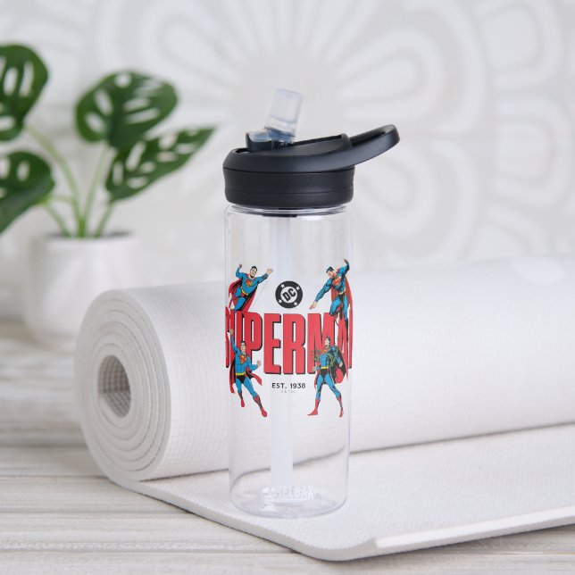 Bouteille D'eau Légendes de Superman pour toujours Graphique (Yoga)