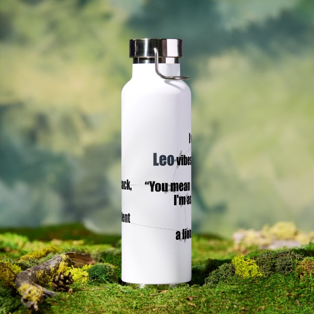 Bouteille D'eau Léo Amusement et conception inspirante pour usage  (Extérieur)