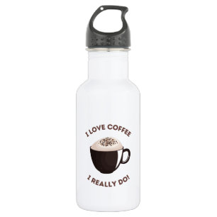Bouteille D'eau Les amateurs de café tous les jours