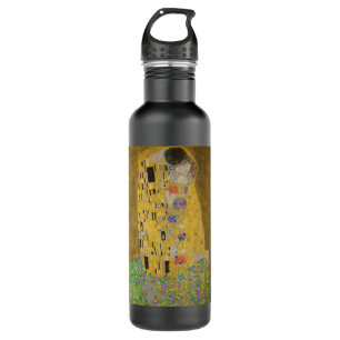 Bouteille D'eau Les amoureux embrasser Embrace par Gustav Klimt