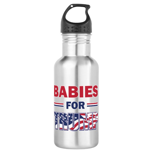 Bouteille D'eau Les bébés pour Trump (Devant)