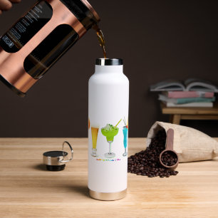 Bouteille D'eau Les cocktails alcoolisés de SlipperyJoe pour la co
