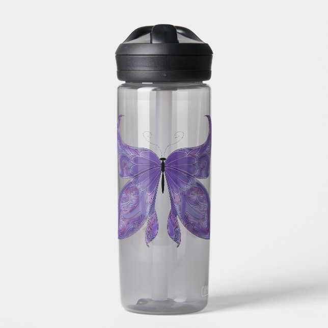 Bouteille D'eau Les rêves de papillons (Extérieur)