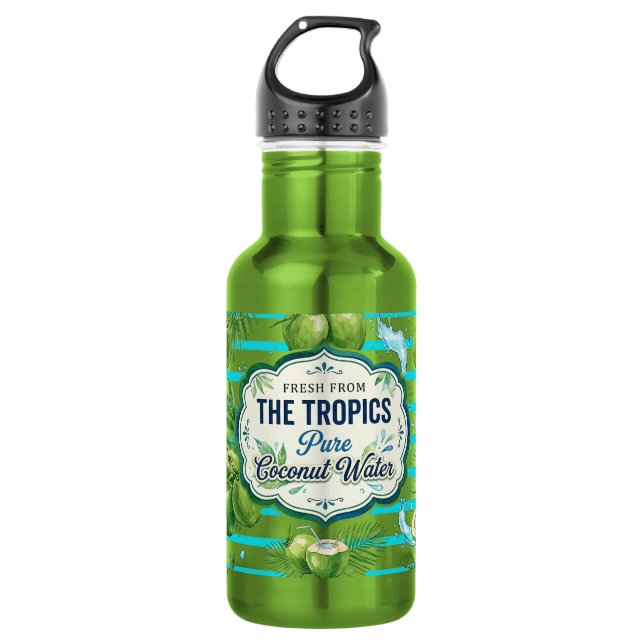 Bouteille D'eau Les Tropiques (Devant)