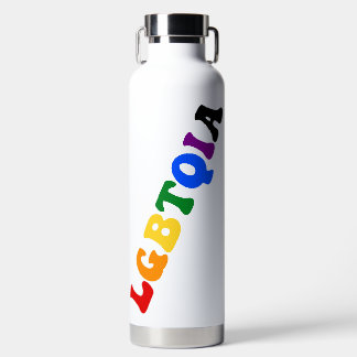 Bouteille d'eau LGBTQIA Pride