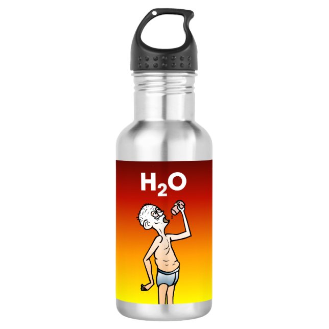 Bouteille D'eau L'Homme Altéré (Devant)