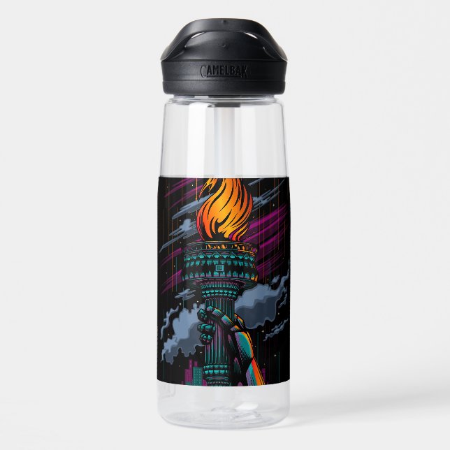 Bouteille D'eau Liberté (Arrière)