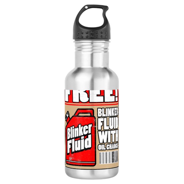 Bouteille D'eau Libre Blinker Fluid Mécanique Carguy Blinker Fluid (Devant)