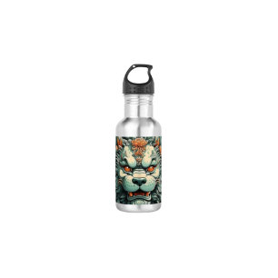 Bouteille D'eau Lion de la sagesse de la grippe