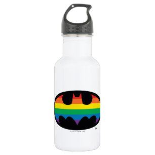 Bouteille D'eau Logo de Batman Rainbow