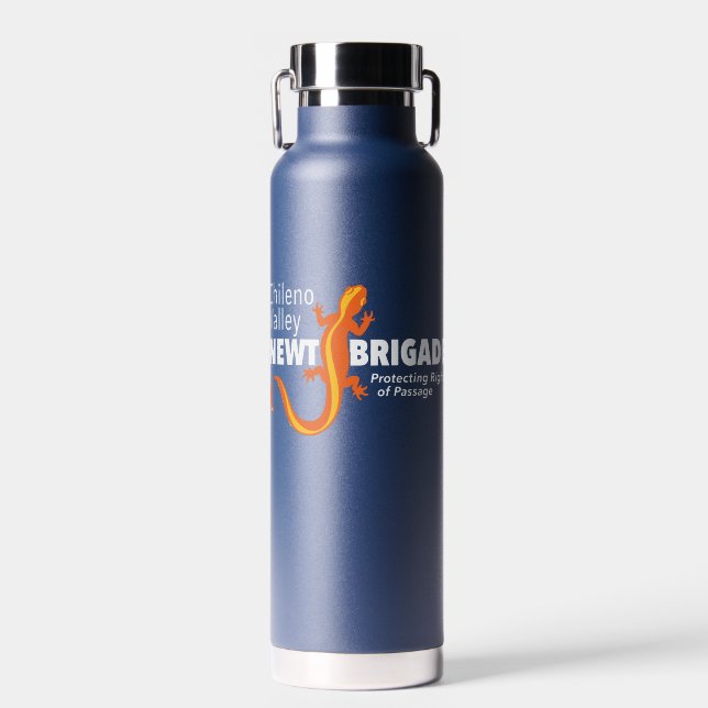 Bouteille d'eau logo de la brigade Newt de la vall (Avant)