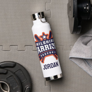Bouteille D'eau Logo de la Ligue de baseball Wilshire Warriors