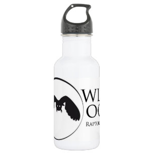 Bouteille D'eau Logo de la lune d'Owl