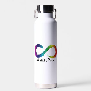 Bouteille D'eau Logo de la neurodiversité de la Fierté autistique